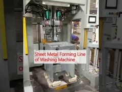 Lijn voor het vormen van platen van wasmachines