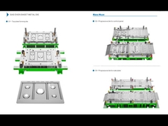 GASOEFEN PLATENMETAL DIE