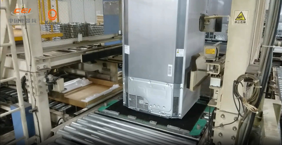 Efficiënte palletbehandeling Stroomlijning van plaatsing en terugkeer Geautomatiseerde assemblagelijn voor een optimale werkstroom