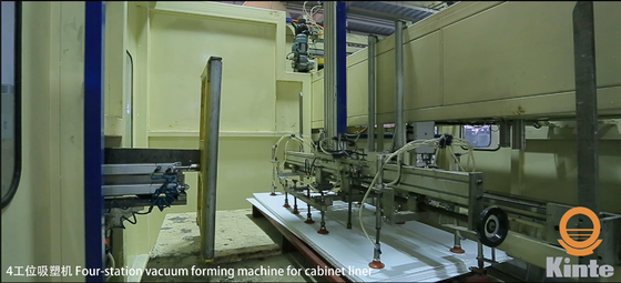 Versatile 4-station thermoforming machine aanpasbaar