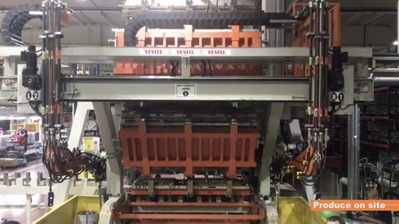 Huishoudelijk apparaat koelkast Productie-apparatuur 8 - Station Rotary Door Panel Foaming Line